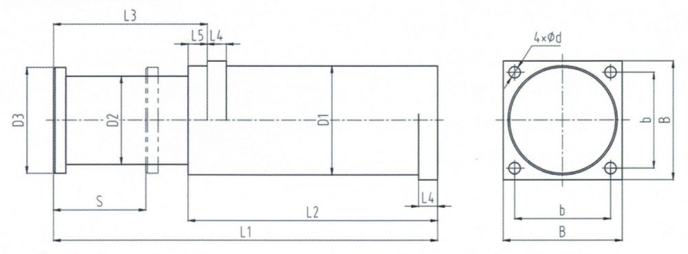 HZA-Ⅱ型弹性阻尼缓冲器外形尺寸图.jpg