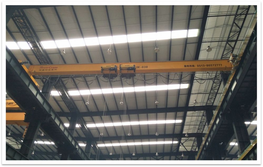 振江股份LDEX5T+5T欧式单梁桥式起重机